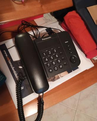 Telefono Panasonic nero