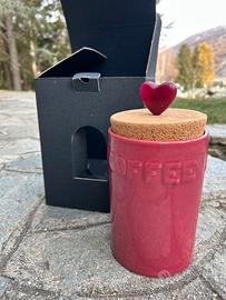 Porta caffè contenitore ad uso alimentare