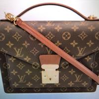 Louis vuitton borsa pouchette monceau metis