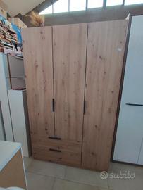 💥 Nuovo (da esposizione) già montato Armadio tre 