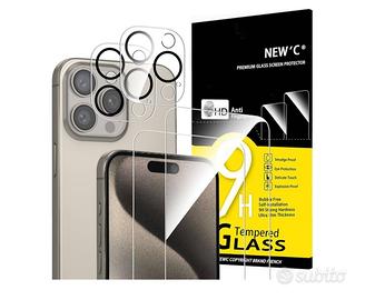 Pellicole vetro temperato, iPhone 15 Pro Max