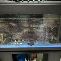 Acquario con mobiletto