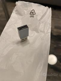 Adattatore da USB A maschio a USB C femmina