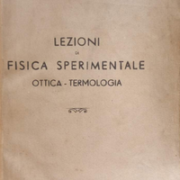 Lezioni di Fisica Sperimentale – Giuseppe Cocconi