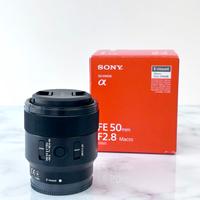 Sony SEL50M28 Obiettivo Macro Full Frame