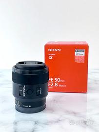 Sony SEL50M28 Obiettivo Macro Full Frame