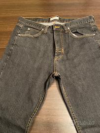 Jeans nero slavato