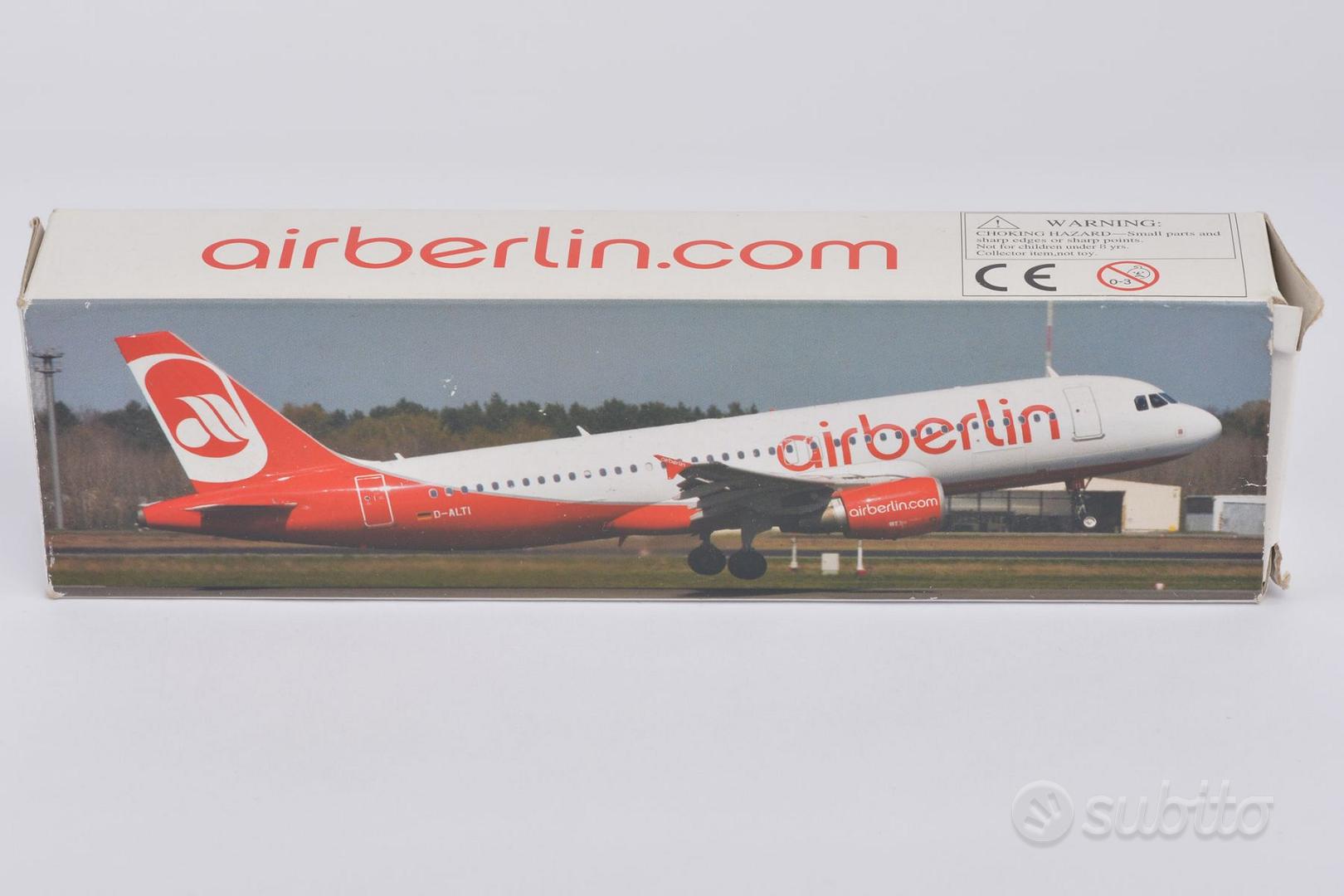 AIRBERLIN AIRBUS A320-200 SCALA 1:200 - Collezionismo In vendita a Milano