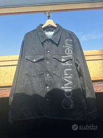 Giacca di jeans Calvin Klein nera