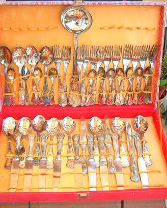 sevizio di posate  placcato ARG.800