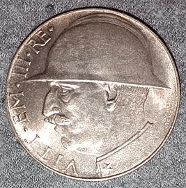 Moneta di Vittorio Emanuele III di venti lire