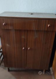 scarpiera colore legno 