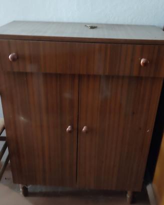 scarpiera colore legno 