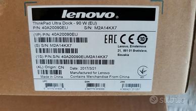 Thinkpad ultra dock 90W 