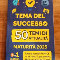 Libro Nuovo 50 Temi di attualita' Maturita' 