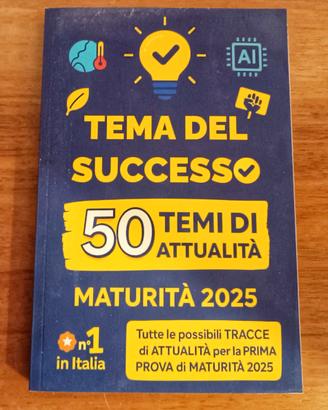Libro Nuovo 50 Temi di attualita' Maturita' 