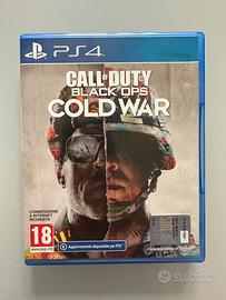 Videogioco call of duty black ops cold war PS4