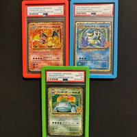 Charizard  Venusaur blastoise psa 10 25th jap