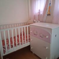 lettino e cassettiera