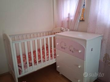 lettino e cassettiera