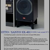 casse acustiche sanyo sx 401 Vintage