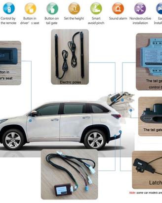 Kit apertura elettrica volkswagen touareg