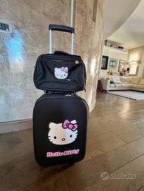 Coppia Valigia e Beauty Hello Kitty