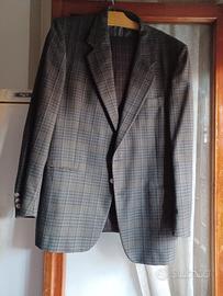 vestito completo uomo in lana vergine grigio