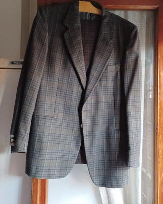 vestito completo uomo in lana vergine grigio