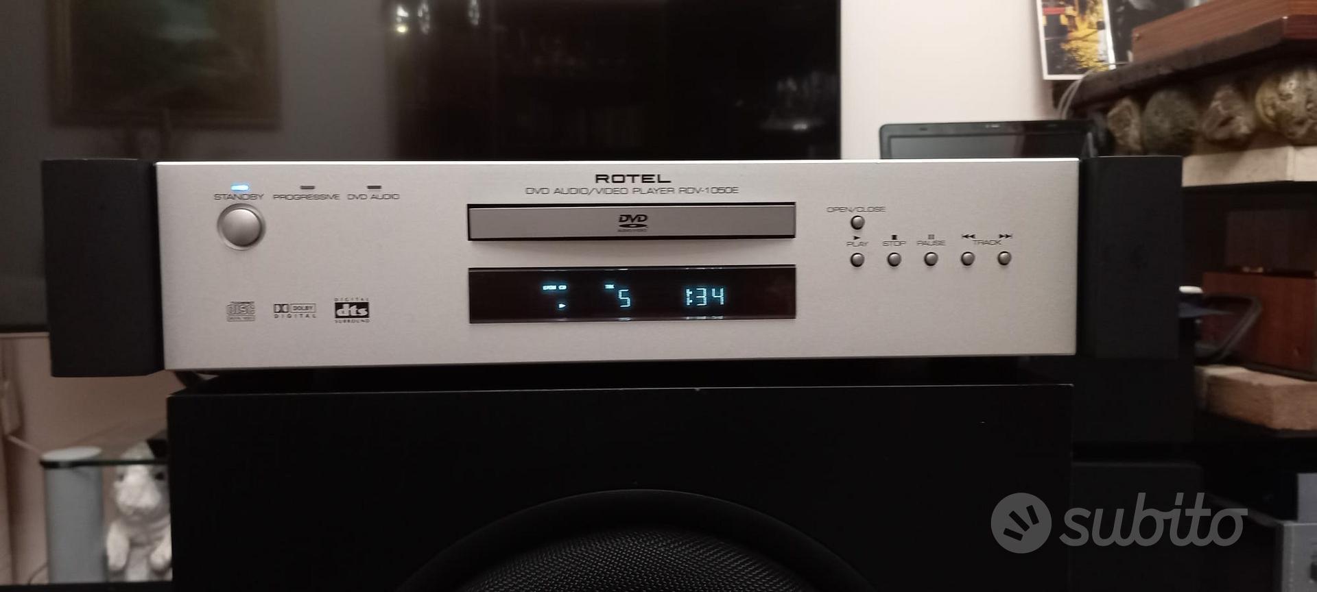 Rotel RDV 1050 Dvd AudioVideo Cd Player Alta gamma - Audio/Video In ...