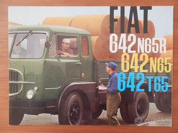 Fiat 642 N65 / N65 R / T65 - depliant - 1960/1961