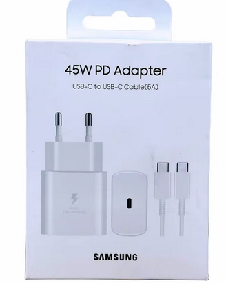 Caricabatterie Originale Samsung 45w - Bianco