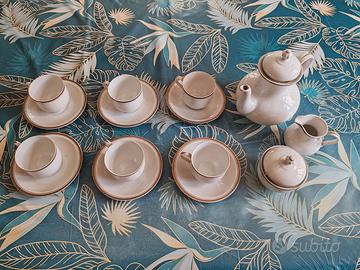 Servizio da thè 6 persone 9 pezzi