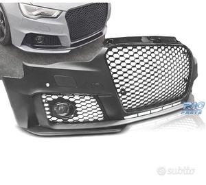 PARAURTI ANTERIORE PER AUDI A3 8V 12-16 LOOK RS3 N