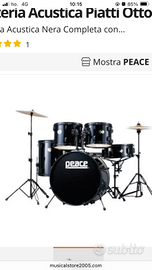 Batteria acustica Peace