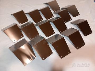 porta targa acciaio inox Ducati Monster old 