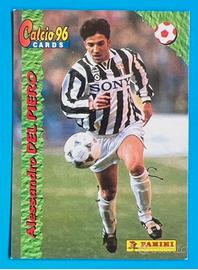 ALESSANDRO DEL PIERO 96 calcio card Panini juve