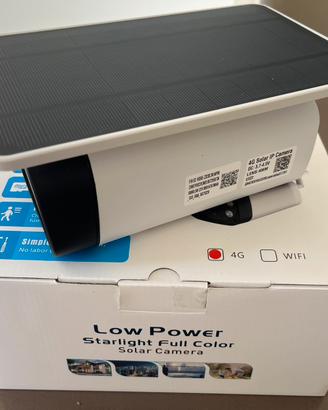 Low Power Starlight Full Color Solar Camera
