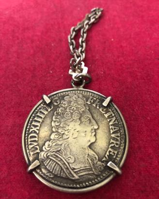 Francia LuigI XIIII moneta argento 1709