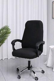 sedia da ufficio girevole e regolabile in altezza 