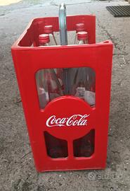 cassetta coca-cola in plastica vintage 