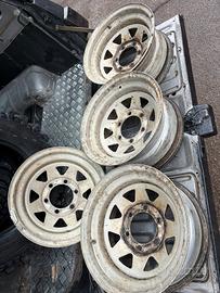 Cerchi in lega nissan patrol tr e gr