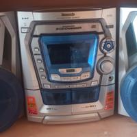 impianto HiFi Panasonic SC-AK200 5 dischi 