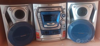 impianto HiFi Panasonic SC-AK200 5 dischi 