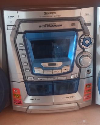 impianto HiFi Panasonic SC-AK200 5 dischi 