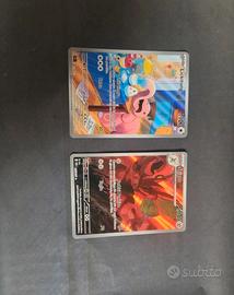 Pokémon  - Lotto 2 carte Lickitung + Scizor