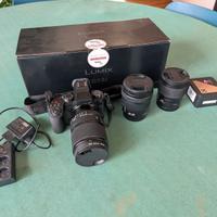 Lumix S5IIX + 20-60 + 50 1.8 + sigma art 35 1.4