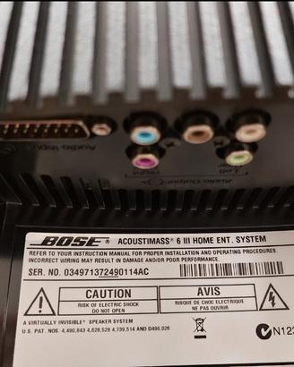 Home Theatre Bose Acoustimass 6 Serie 3 III