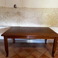 Tavolo legno e marmo