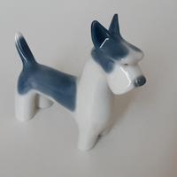 Statuetta cane terrier scozzese porcellana Lladro